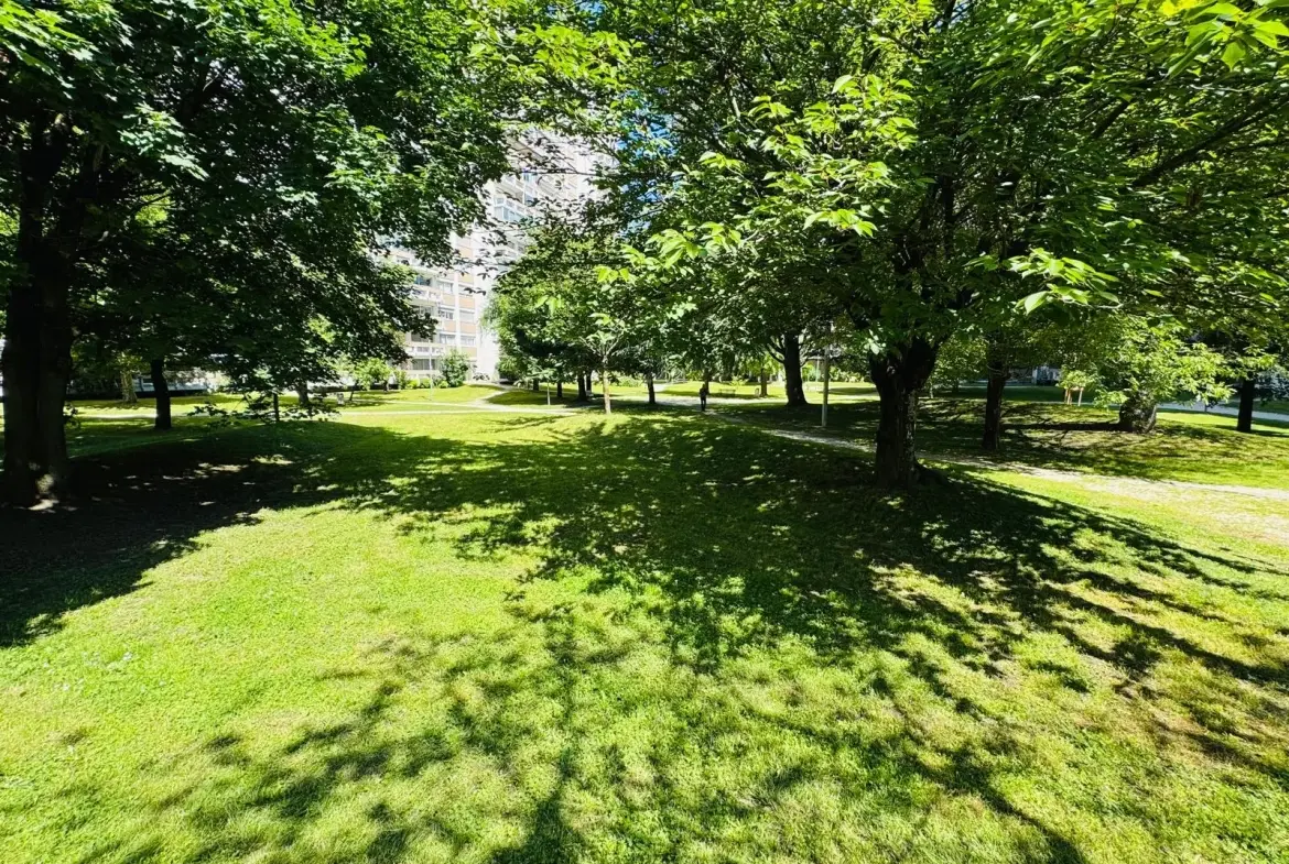 Appartement T4 à Grenoble avec balcon, terrasse et parking à vendre 
