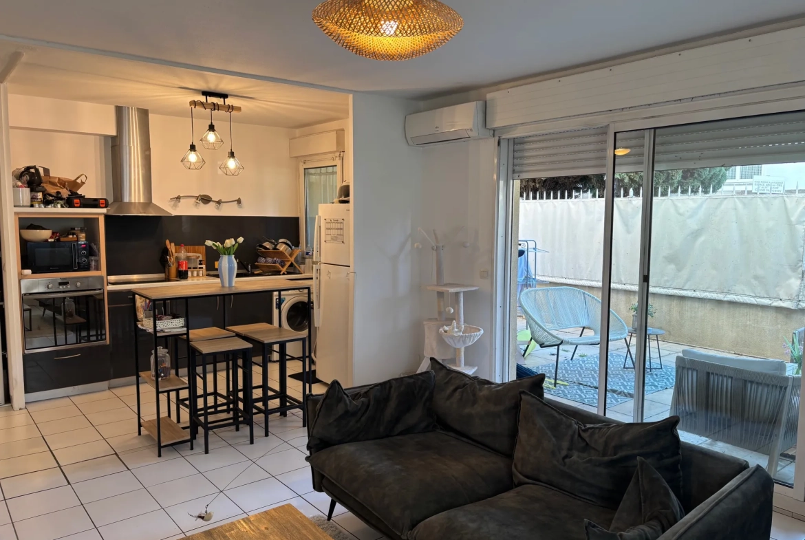 Vente appartement 2 pièces à Montpellier Ouest – Montcalm avec terrasse 