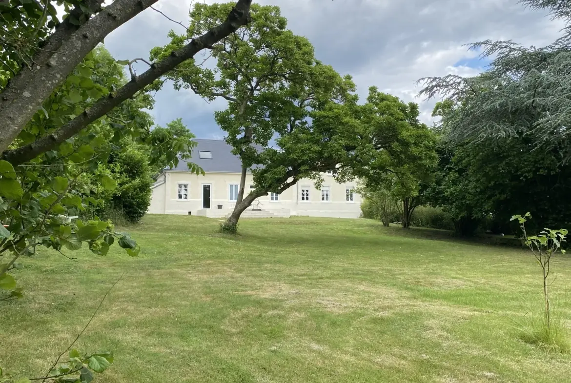 Maison spacieuse de 5 chambres proche Noyon et Roye avec garage et terrain 