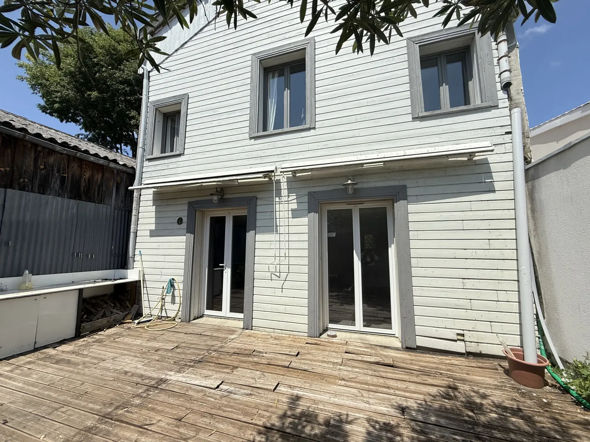 Maison de ville T4 au Bouscat avec terrasse ensoleillée, calme et proximité tramway 