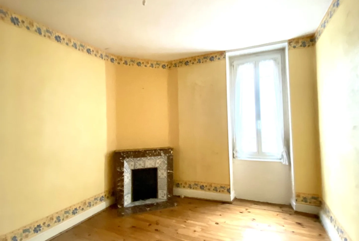 Immeuble mixte de 326 m² avec appartements, local professionnel et garages au Mayet de Montagne 