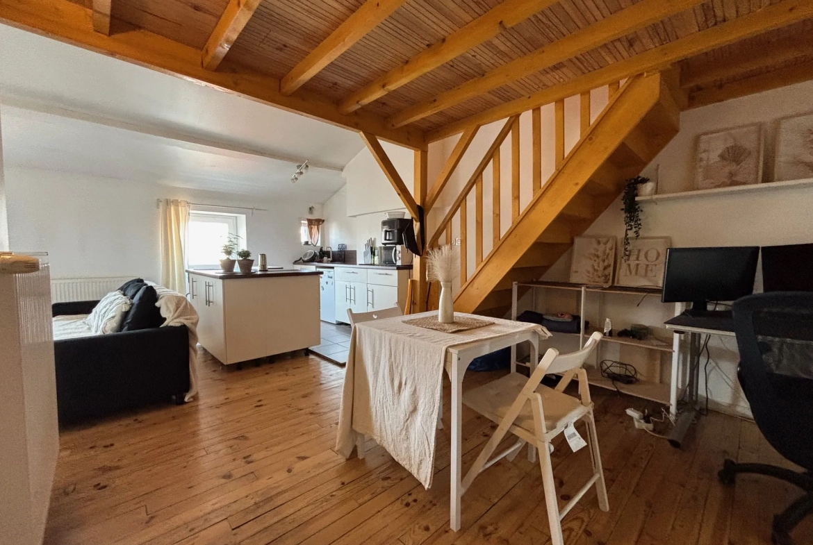 Investissement locatif à Saint-Étienne : Appartement F1 lumineux avec cave, dernier étage 