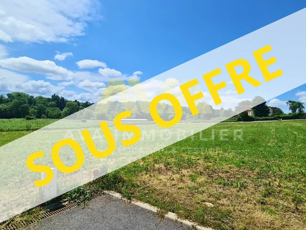 Terrain plat de 1340 m² à vendre à 5 min de Navarrenx 