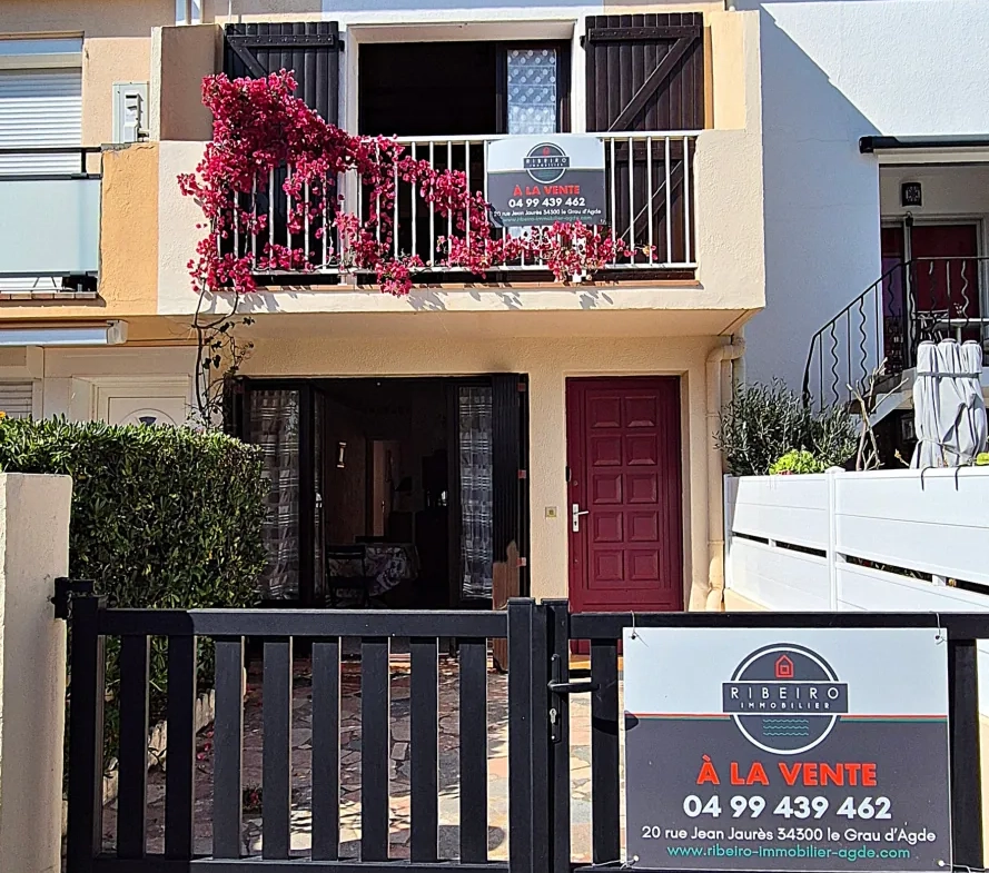 Villa avec deux appartements à vendre au Grau d'Agde, proche plage et centre 