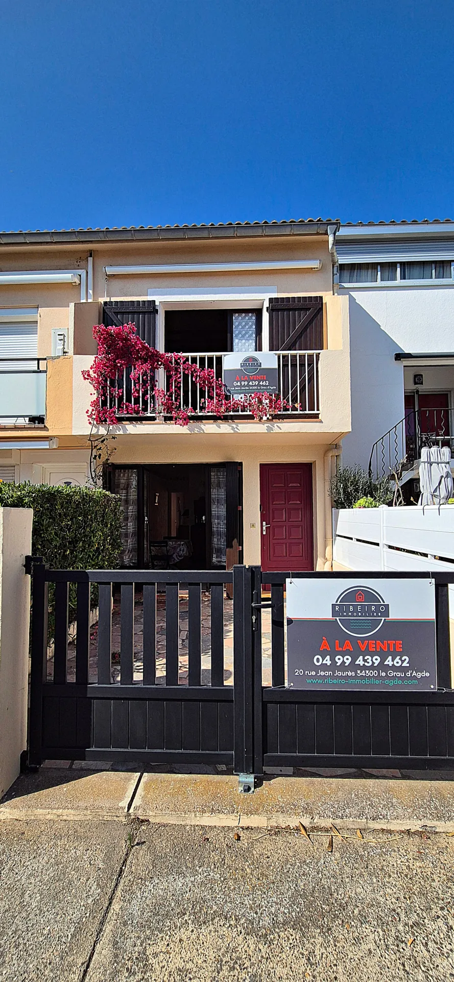 Villa avec deux appartements à vendre au Grau d'Agde, proche plage et centre 