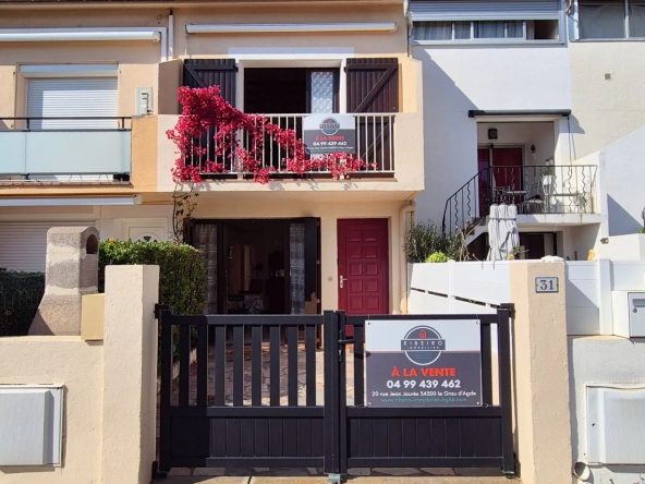 Villa avec deux appartements à vendre au Grau d'Agde, proche plage et centre
