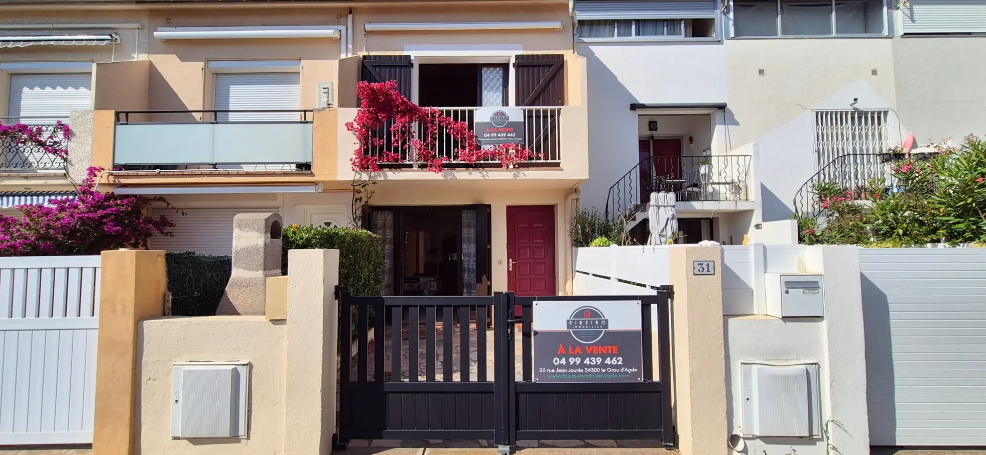 Villa avec deux appartements à vendre au Grau d'Agde, proche plage et centre 