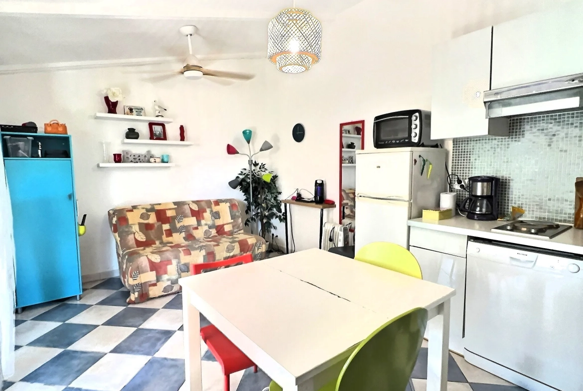 Villa de plain-pied avec jardin et accès marina à Saint-Cyprien Plage 