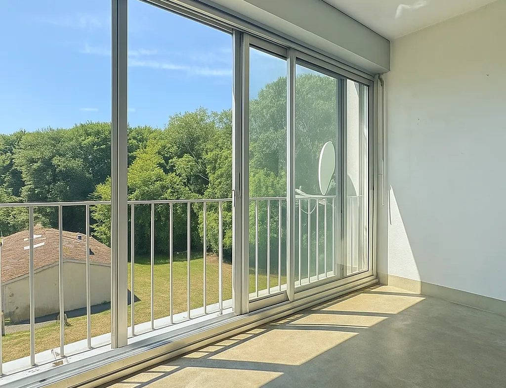 Bel appartement rénové avec 2 chambres et véranda à Thionville 