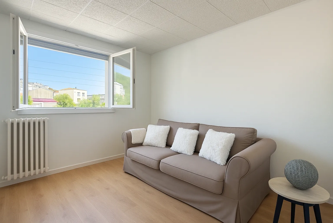 Bel appartement rénové avec 2 chambres et véranda à Thionville 