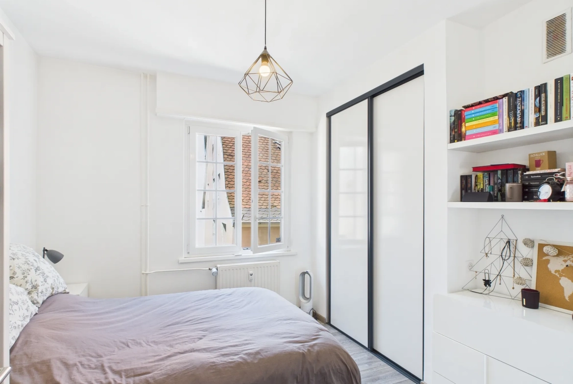 Appartement lumineux de 60m² avec garage et cave au cœur de Mulhouse 