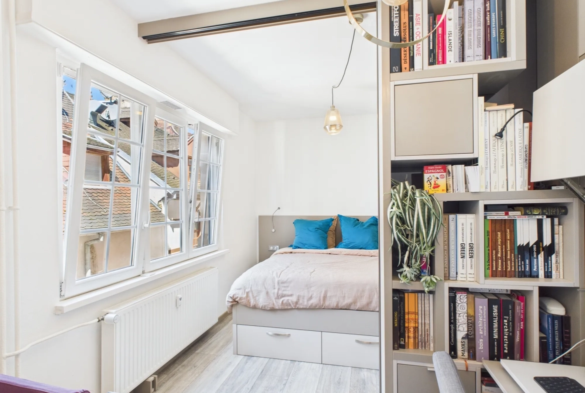 Appartement lumineux de 60m² avec garage et cave au cœur de Mulhouse 