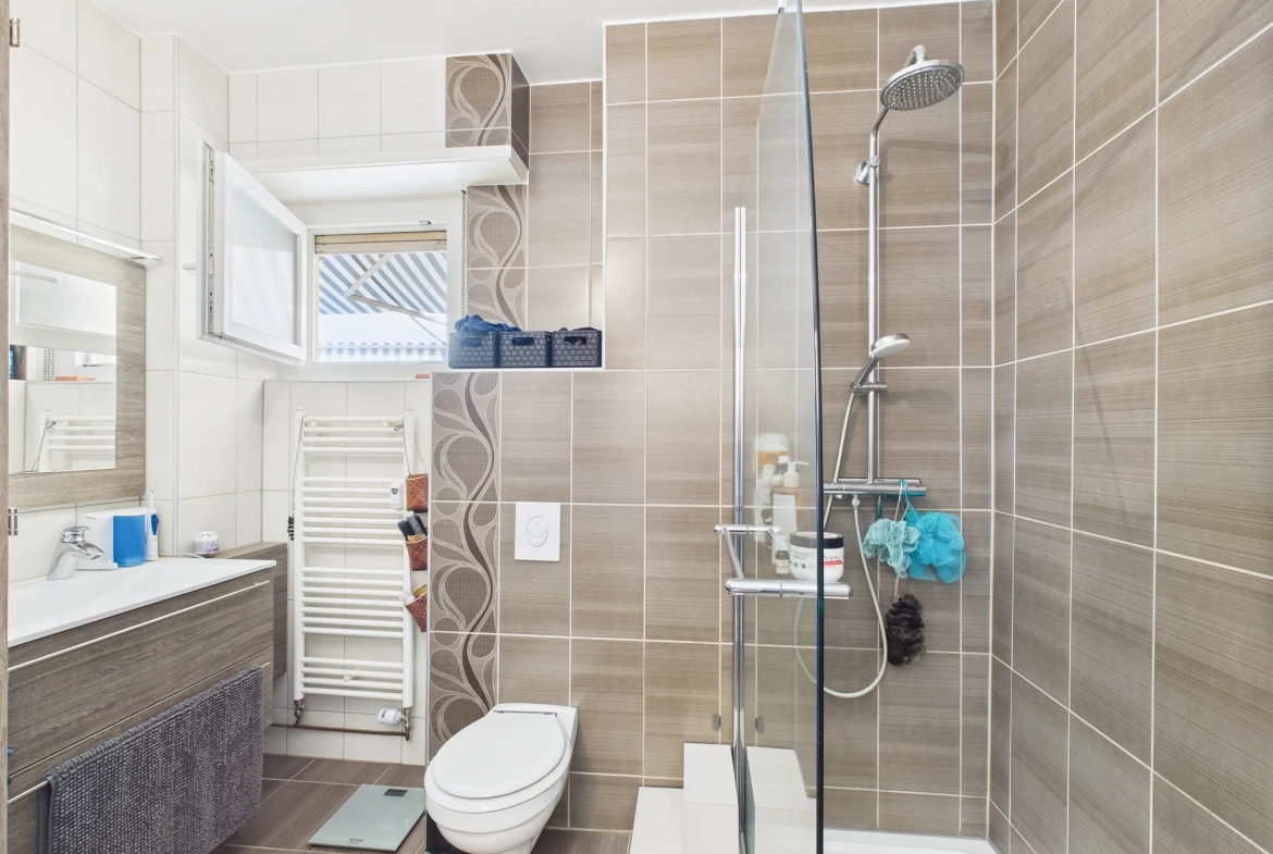 Appartement lumineux de 60m² avec garage et cave au cœur de Mulhouse 