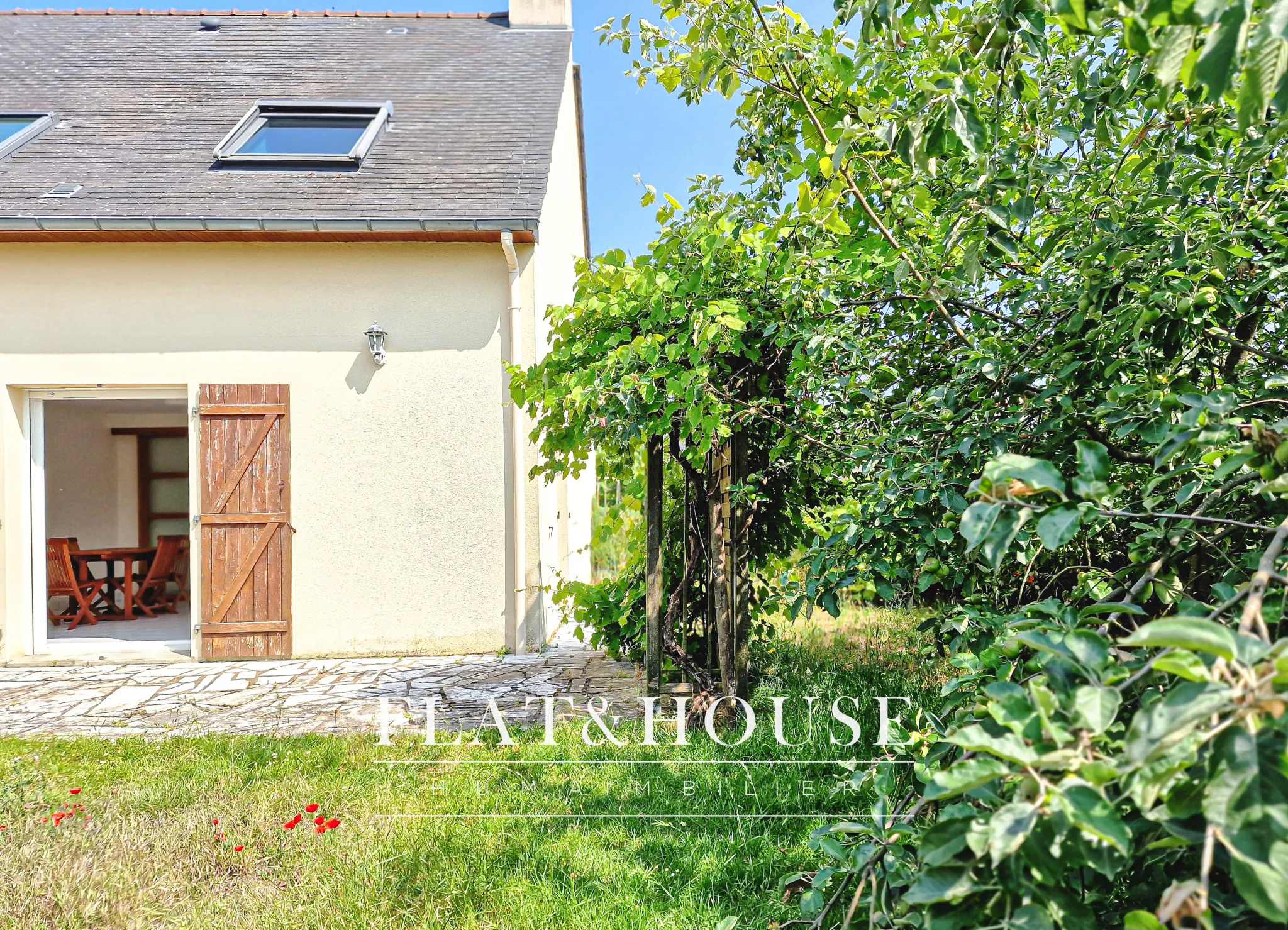 Maison à Saint-Herblain avec jardin sud-ouest, 4 chambres, à moderniser - Vente interactive 