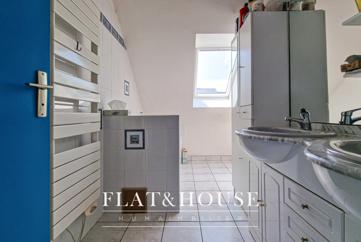 Maison à Saint-Herblain avec jardin sud-ouest, 4 chambres, à moderniser - Vente interactive 