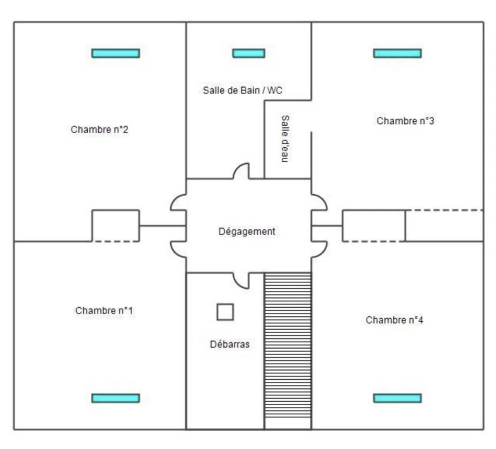 Maison à Saint-Herblain avec jardin sud-ouest, 4 chambres, à moderniser - Vente interactive 