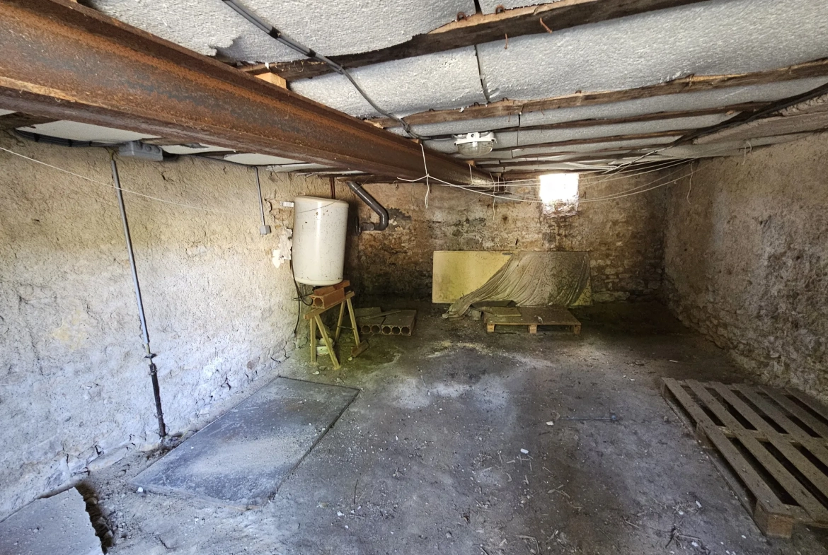 Maison 3 pièces avec jardin à Montgivray 36400 – Idéal résidence ou investissement 
