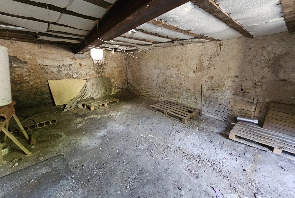 Maison 3 pièces avec jardin à Montgivray 36400 – Idéal résidence ou investissement 