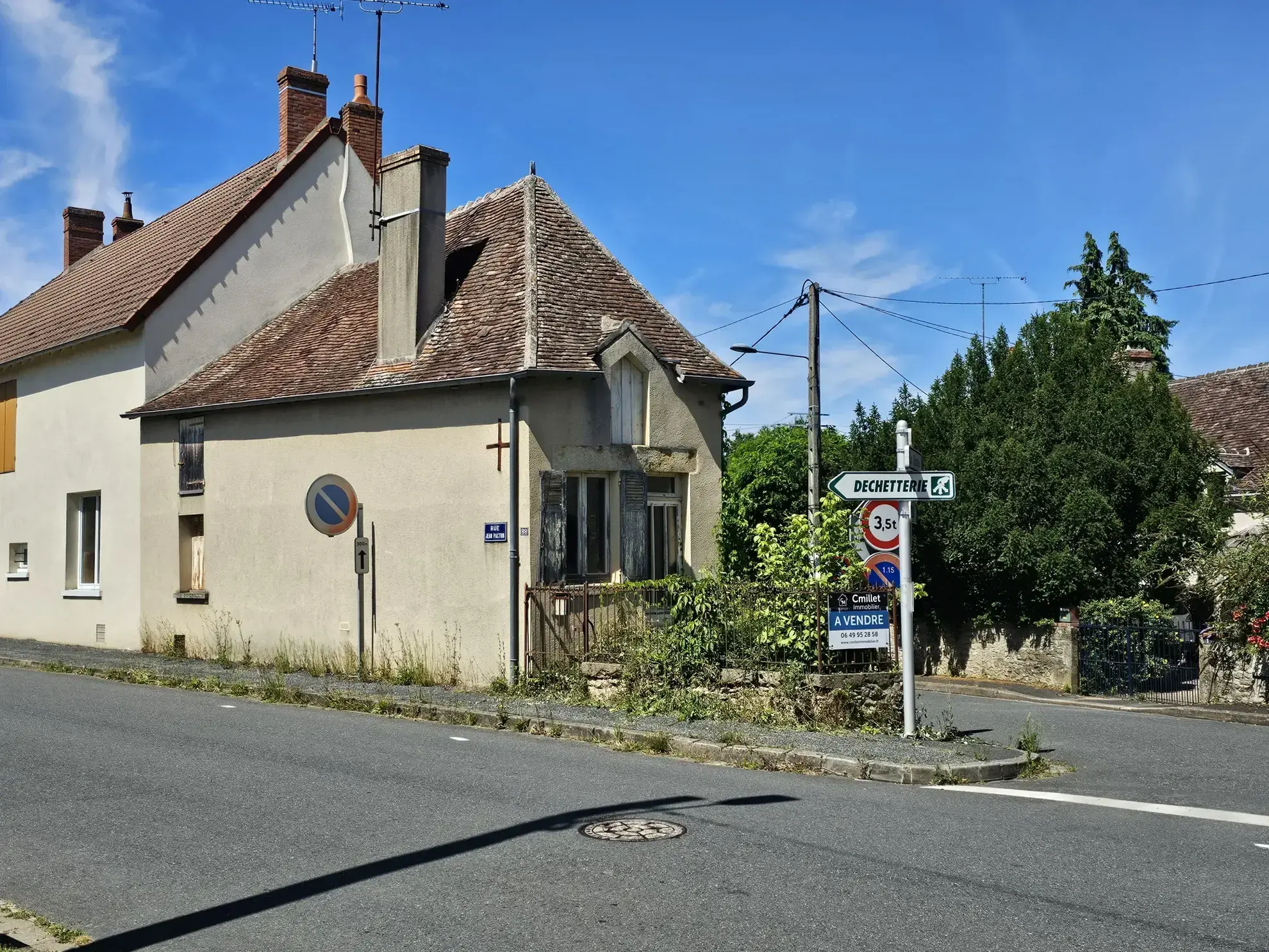Maison 3 pièces avec jardin à Montgivray 36400 – Idéal résidence ou investissement 