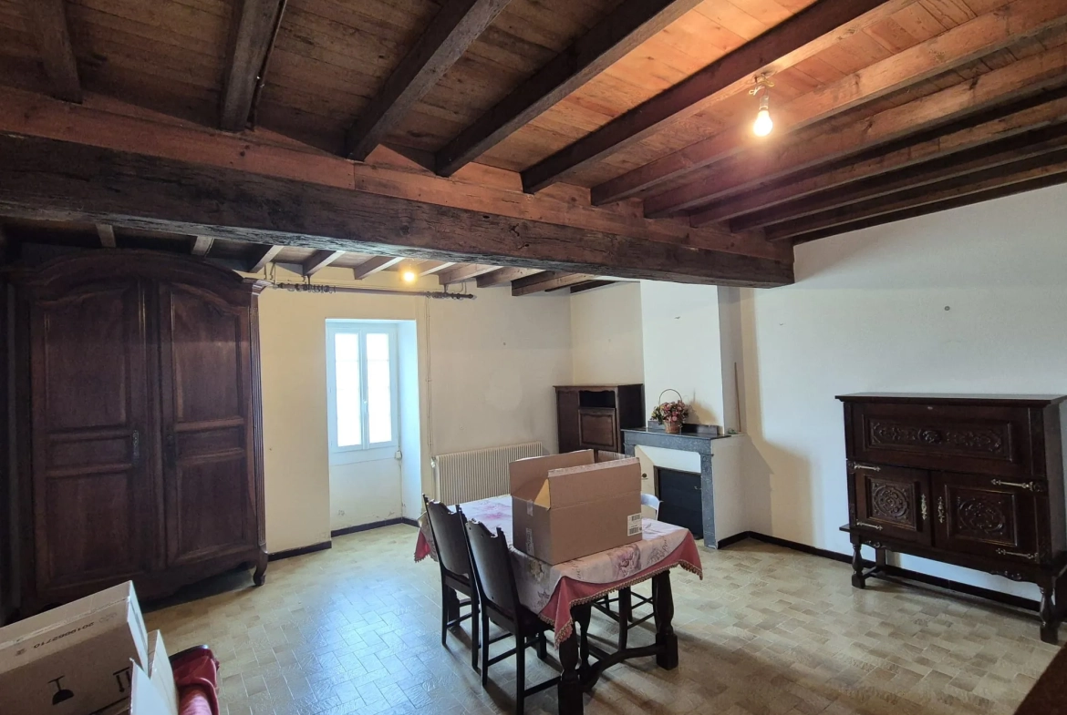 Spacieuse maison en pierre avec grand terrain et dépendances à Loubens 