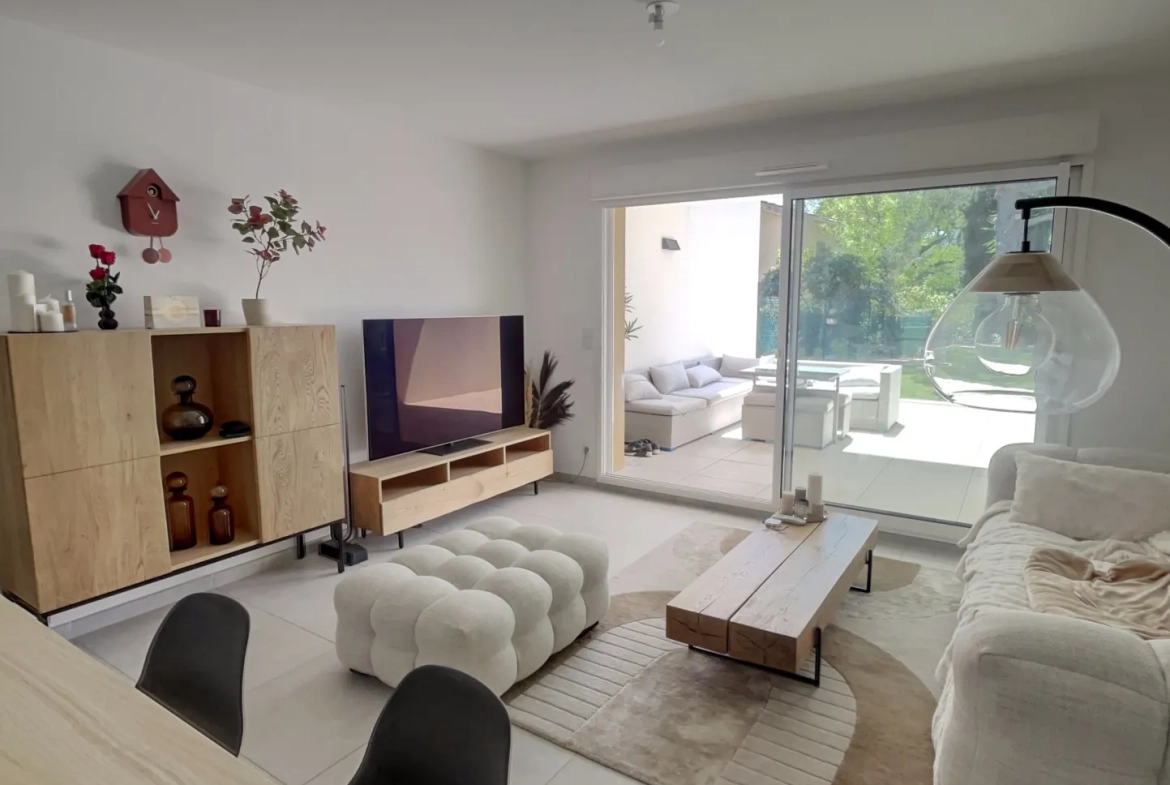 Appartement T3 neuf avec jardin privatif à Toulon - Résidence moderne 2024 
