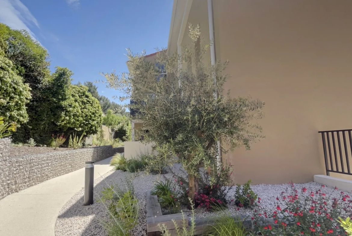 Appartement T3 neuf avec jardin privatif à Toulon - Résidence moderne 2024 