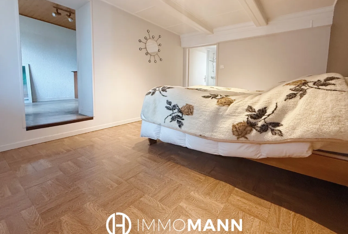 Maison alsacienne avec corps de ferme à rénover à Neugartheim-Ittlenheim près de Strasbourg 