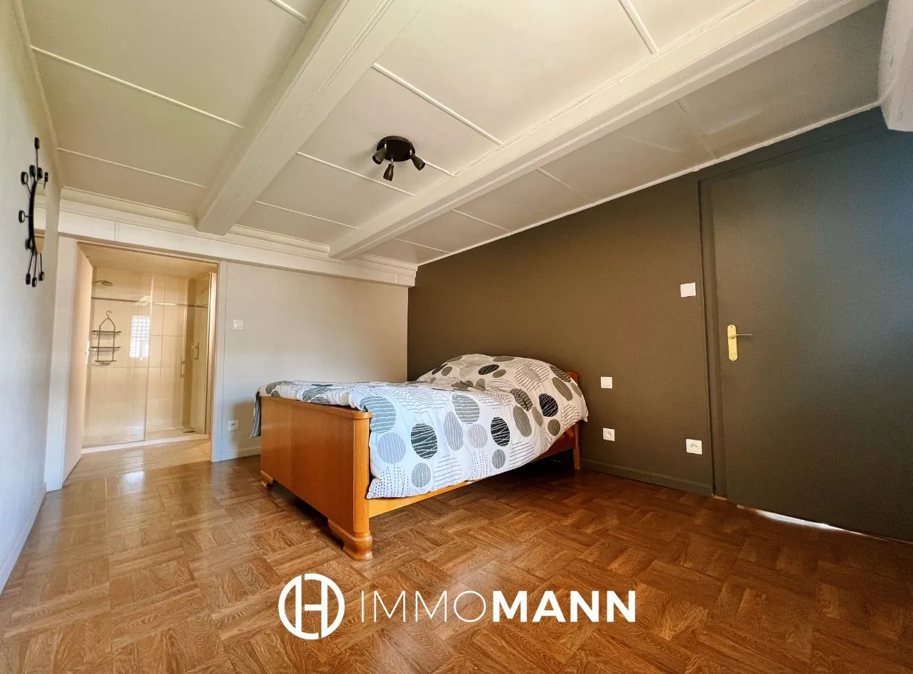 Maison alsacienne avec corps de ferme à rénover à Neugartheim-Ittlenheim près de Strasbourg 