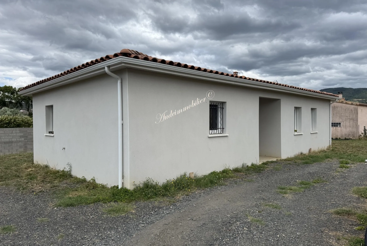 Maison de plain-pied avec jardin proche de Limoux - Confort et modernité 