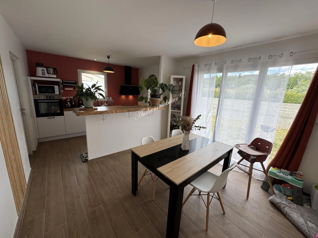 Maison de plain-pied avec jardin proche de Limoux - Confort et modernité