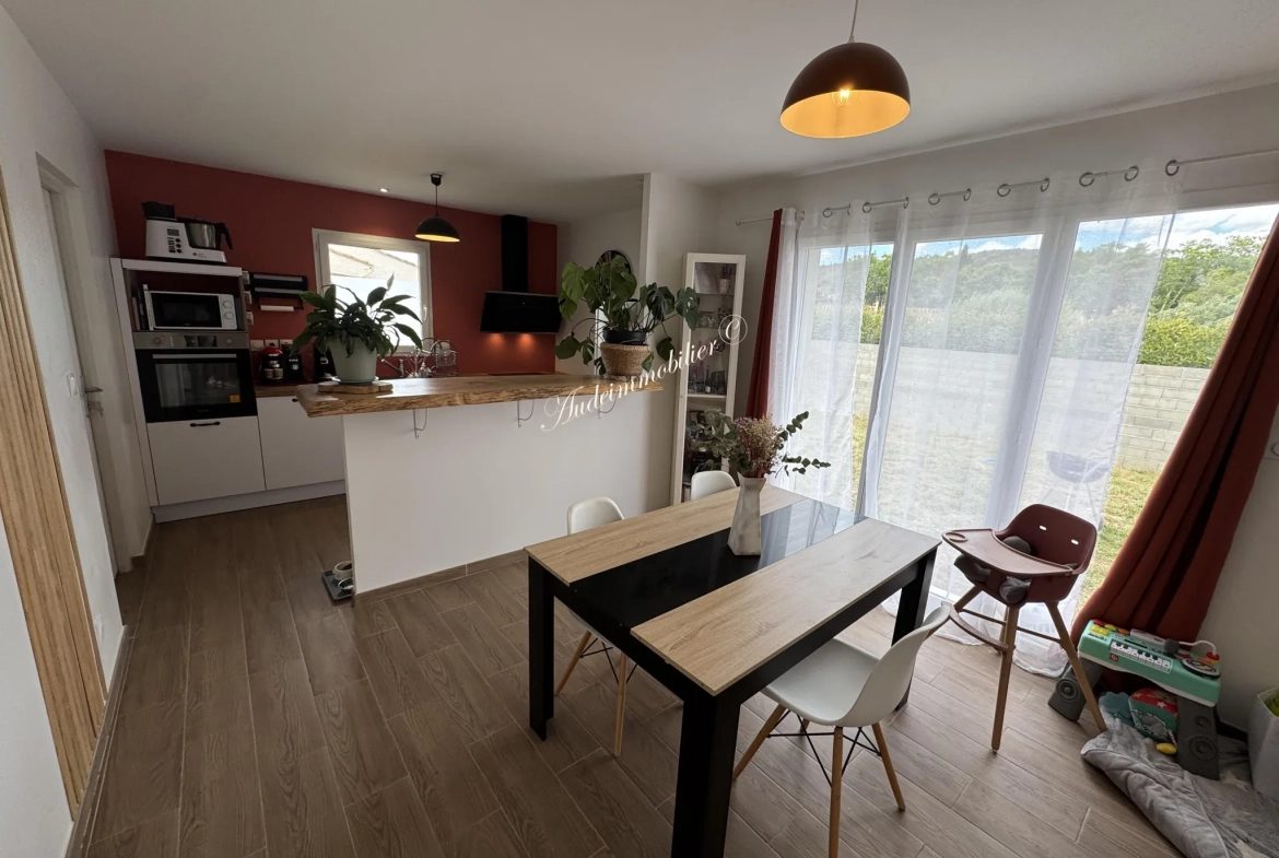 Maison de plain-pied avec jardin proche de Limoux - Confort et modernité 