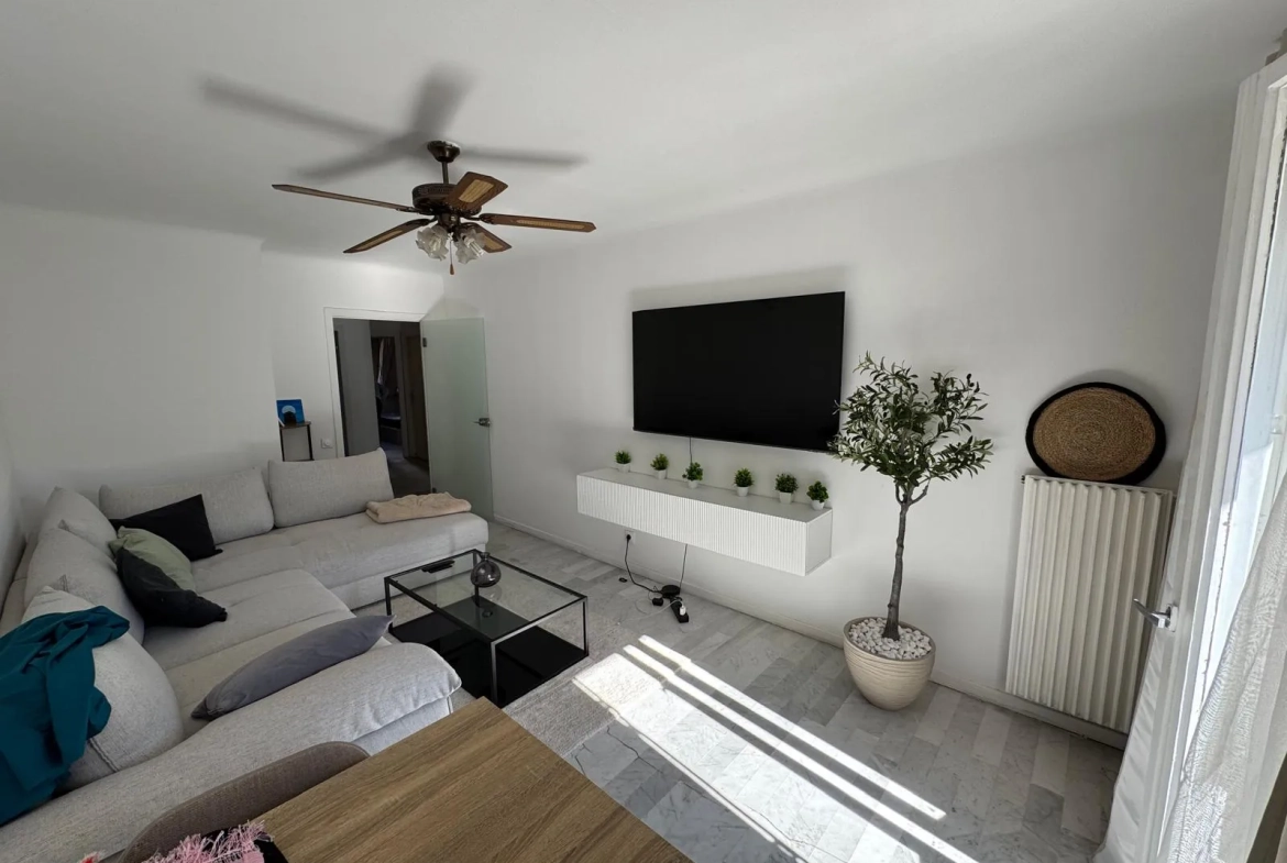 Appartement 3 pièces à Nice - Quartier des Heures Claires, Opportunité d'Investissement Loué 