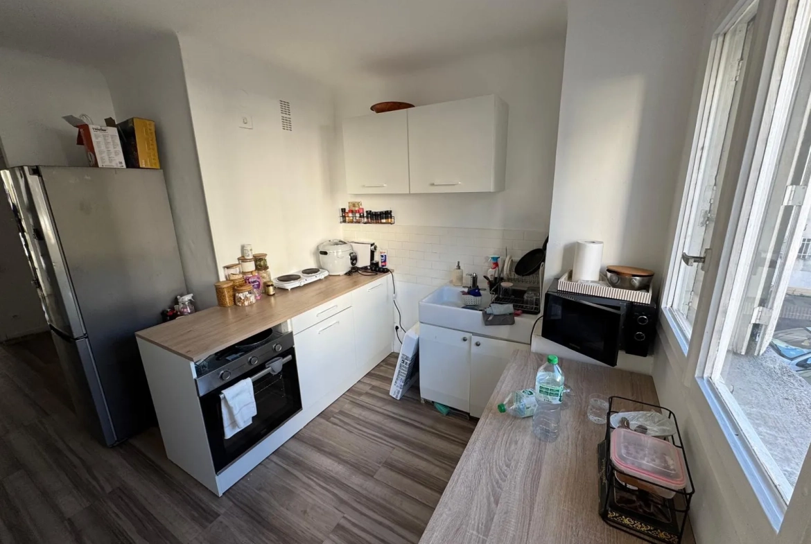 Appartement 3 pièces à Nice - Quartier des Heures Claires, Opportunité d'Investissement Loué 