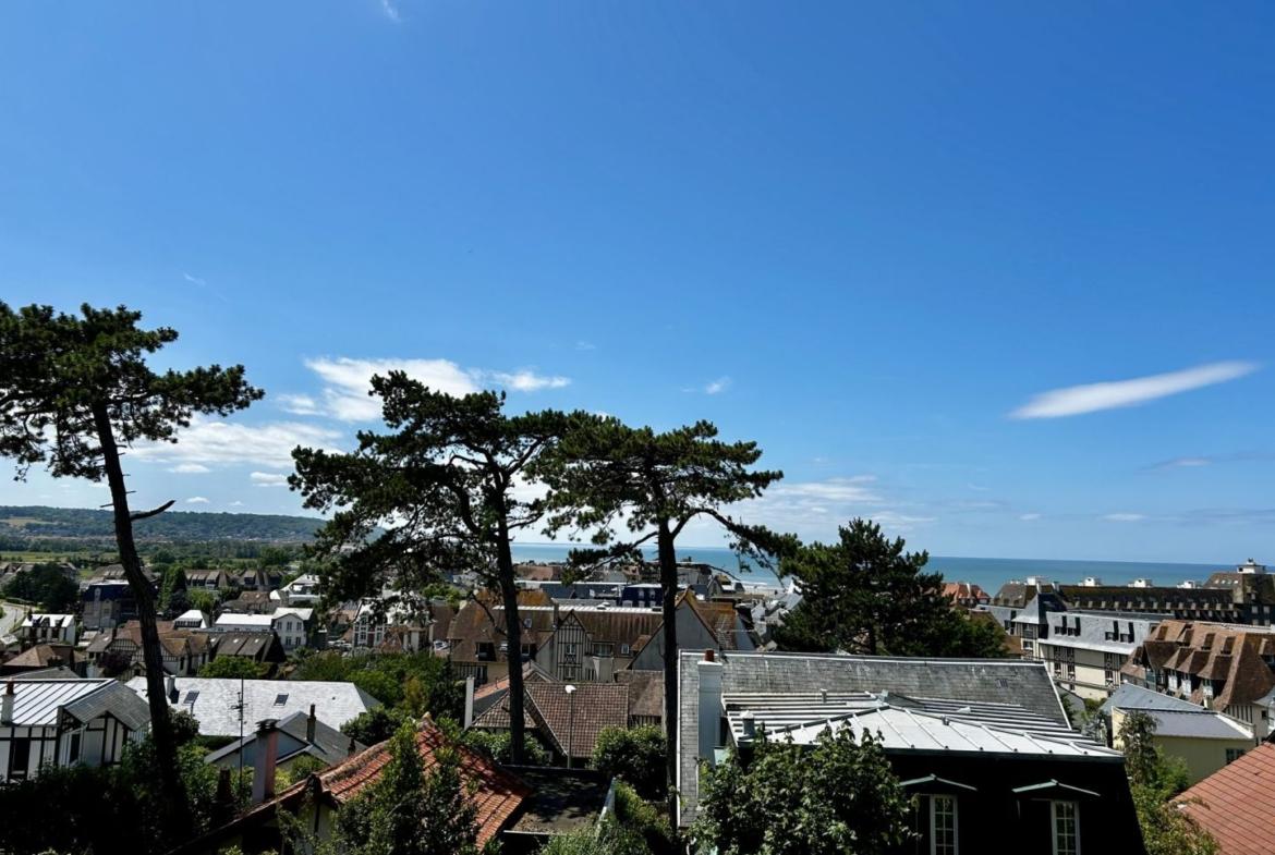 Appartement 2 pièces de 29 m² à Blonville-sur-Mer, avec balcon, proche plage et vue dégagée.