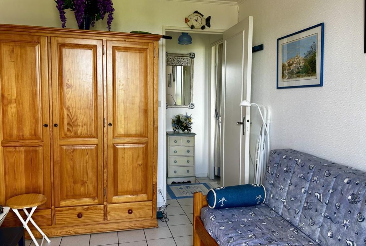 Appartement 2 pièces à vendre à Blonville-sur-Mer de 31 m² avec balcon, à 700m des plages, situé dans une résidence avec ascenseur.