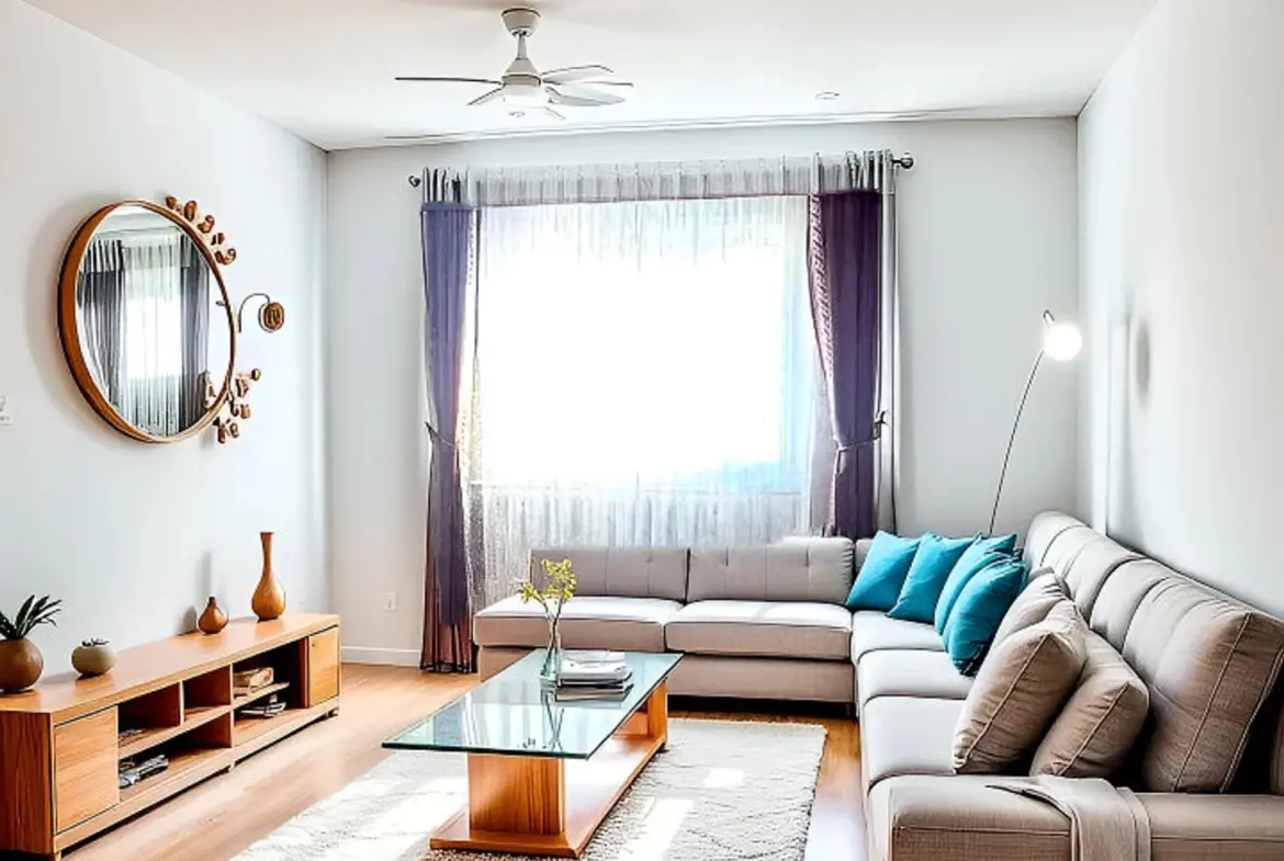 Maison 5 pièces de 98 m² à Saint‑Brieuc, terrain de 318 m², garage, séjour parqueté, véranda exposition Sud-Ouest, possibilité d’aménagement à l’étage.