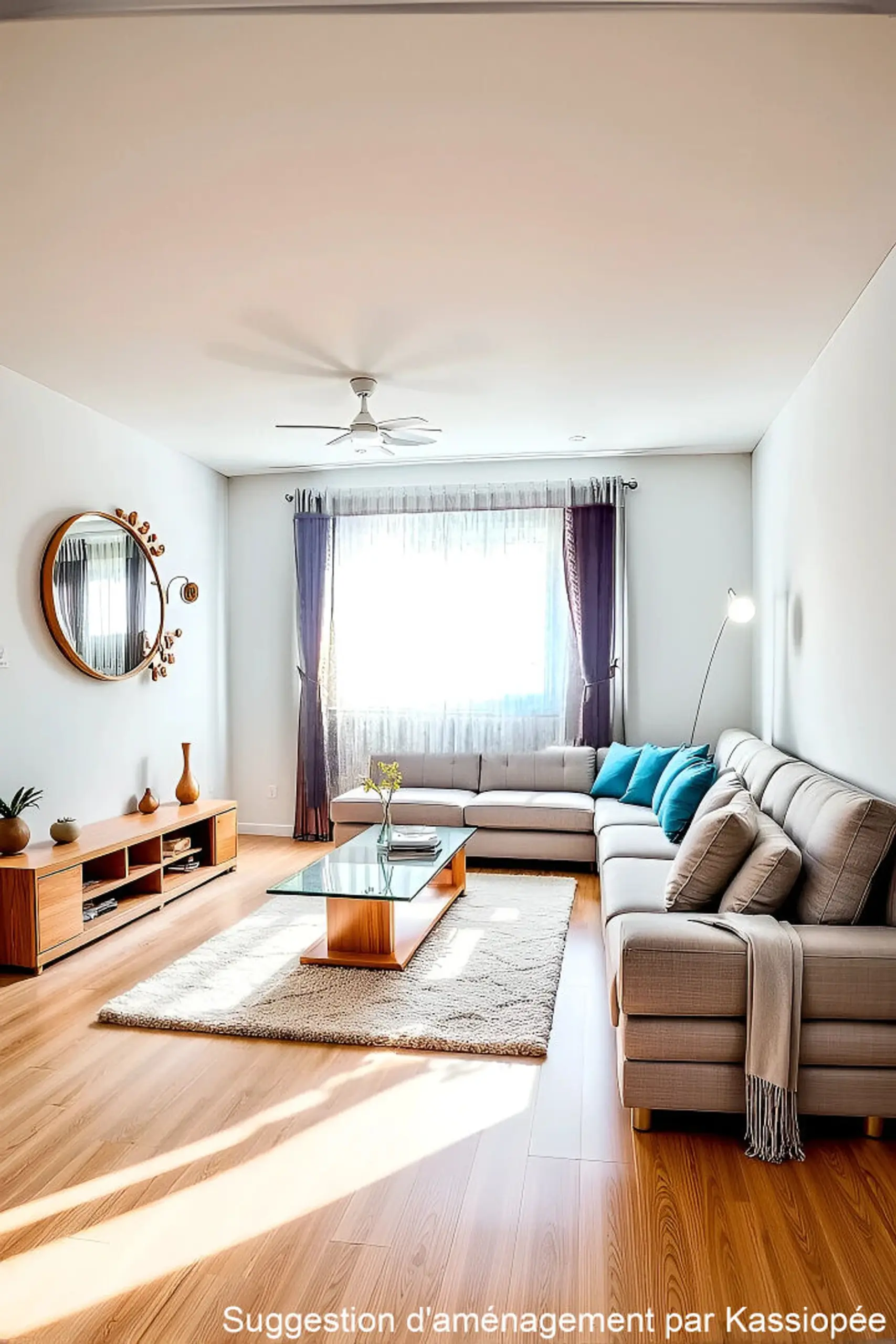 Maison 5 pièces de 98 m² à Saint‑Brieuc, terrain de 318 m², garage, séjour parqueté, véranda exposition Sud-Ouest, possibilité d’aménagement à l’étage.