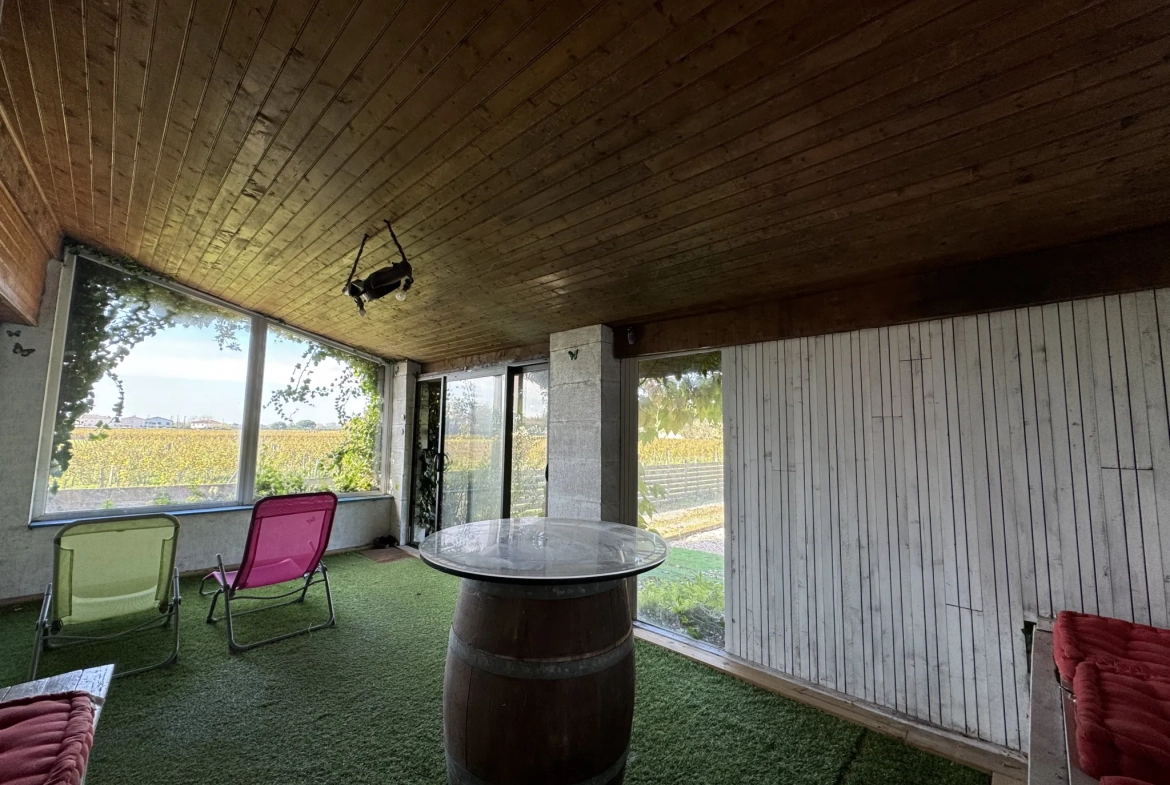 Maison familiale avec dépendance et jardin à Barsac (33720) 
