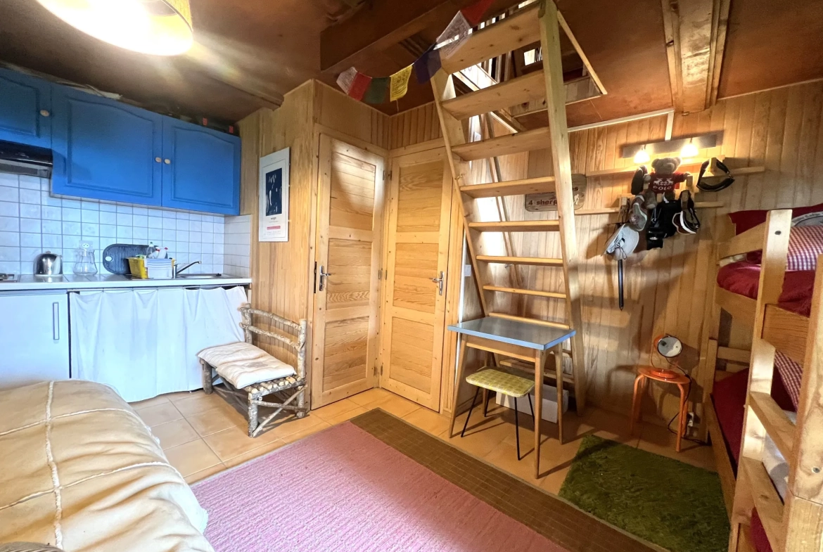 Charmant chalet à vendre dans le parc naturel des Pyrénées ariégeoises 