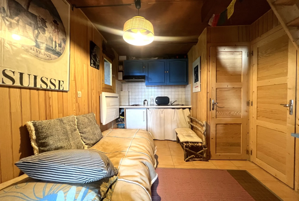 Charmant chalet à vendre dans le parc naturel des Pyrénées ariégeoises 
