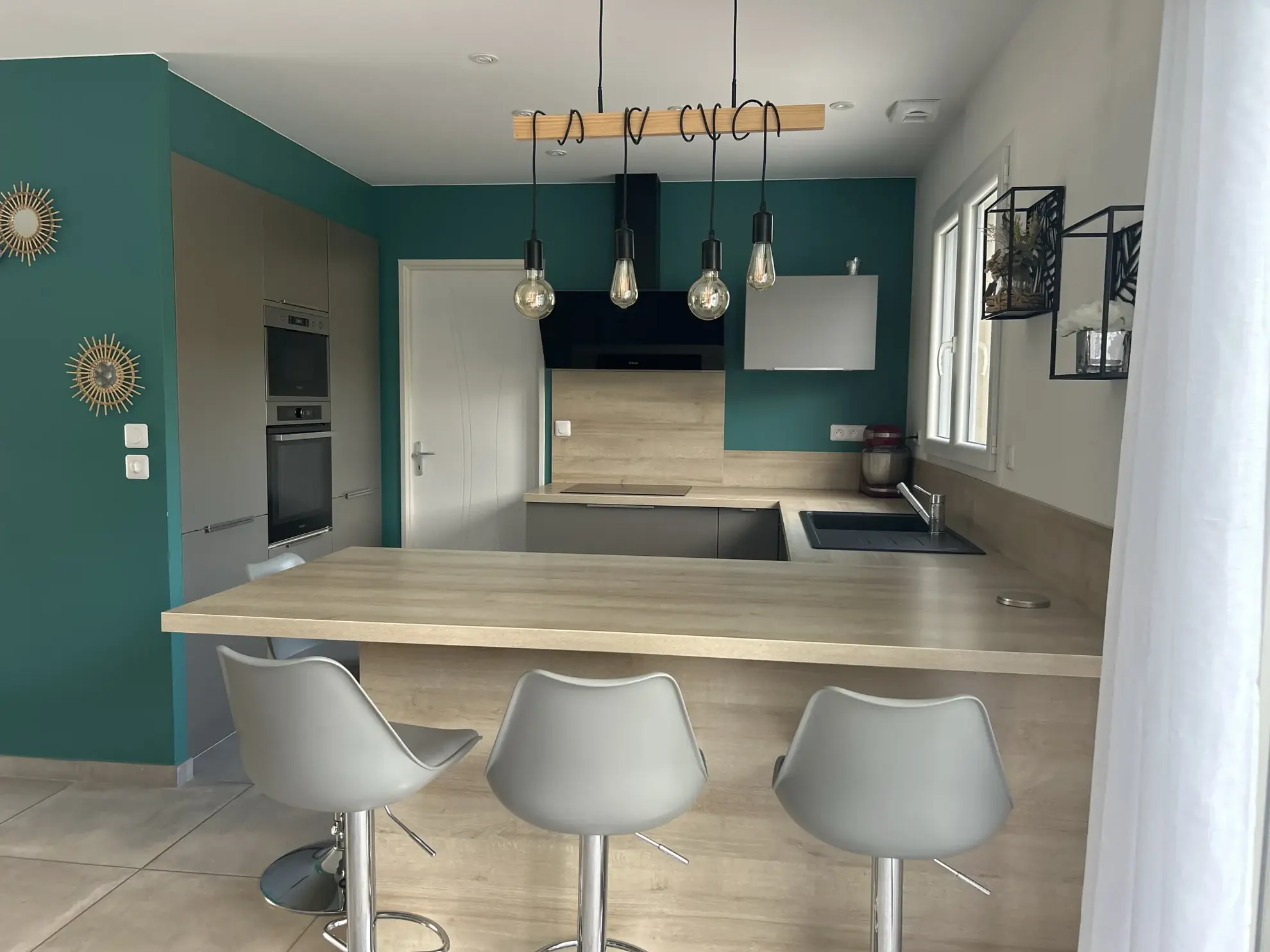Très belle maison de plain-pied à Chauriat de 113,8 m² avec jardin et garage 