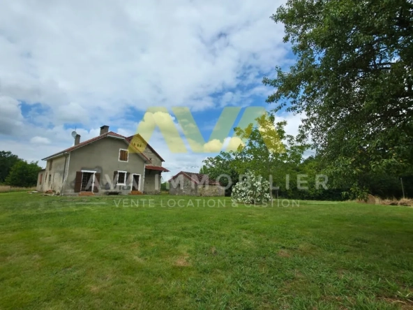Maison à rénover dans un environnement calme près d'Orthez et Pau