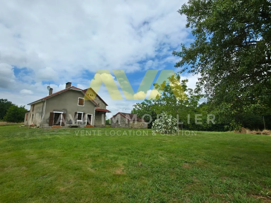 Maison à rénover dans un environnement calme près d'Orthez et Pau 