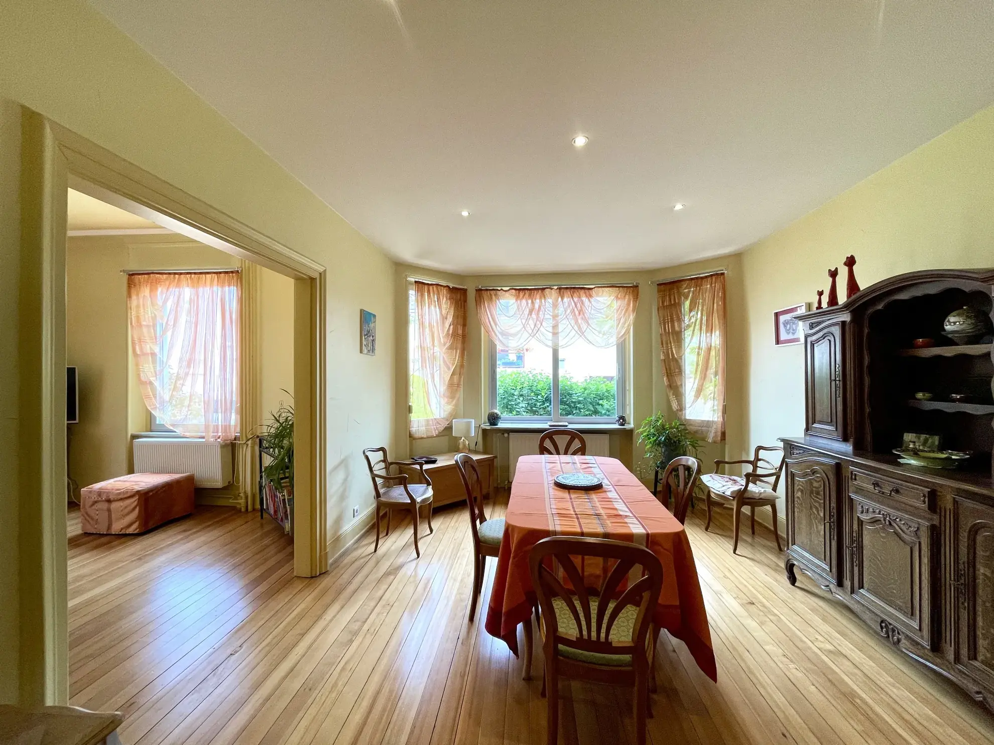 Appartement F5 avec jardin privatif à Kingersheim - Grande superficie et charme authentique 