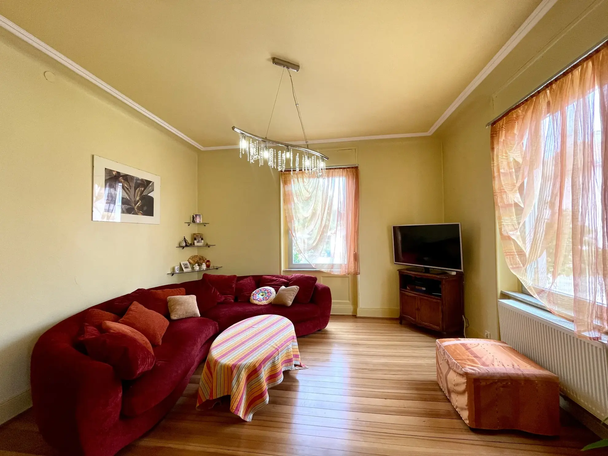 Appartement F5 avec jardin privatif à Kingersheim - Grande superficie et charme authentique 