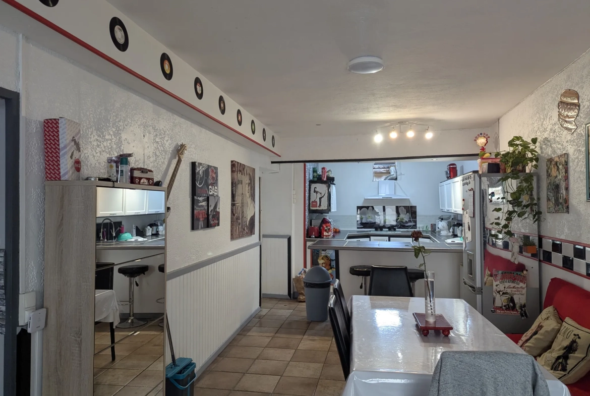 Grande maison de ville avec jardin à Castelnaudary de 182 m² 