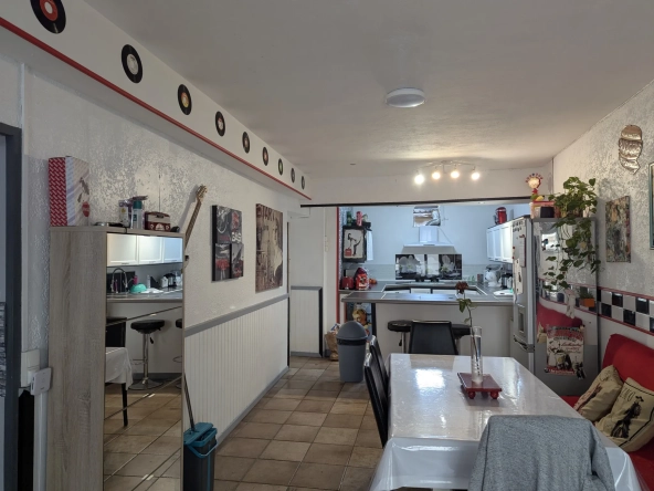 Grande maison de ville avec jardin à Castelnaudary de 182 m²