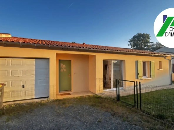 Maison de plain-pied à Coulon avec jardin et garage - Idéal famille