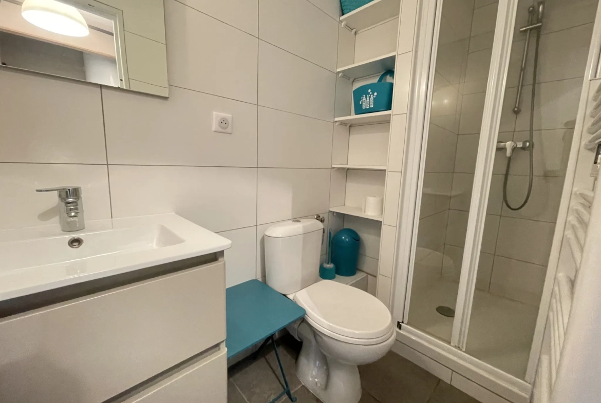 Appartement T2 au Cap d’Agde avec vue dégagée et parking privé 