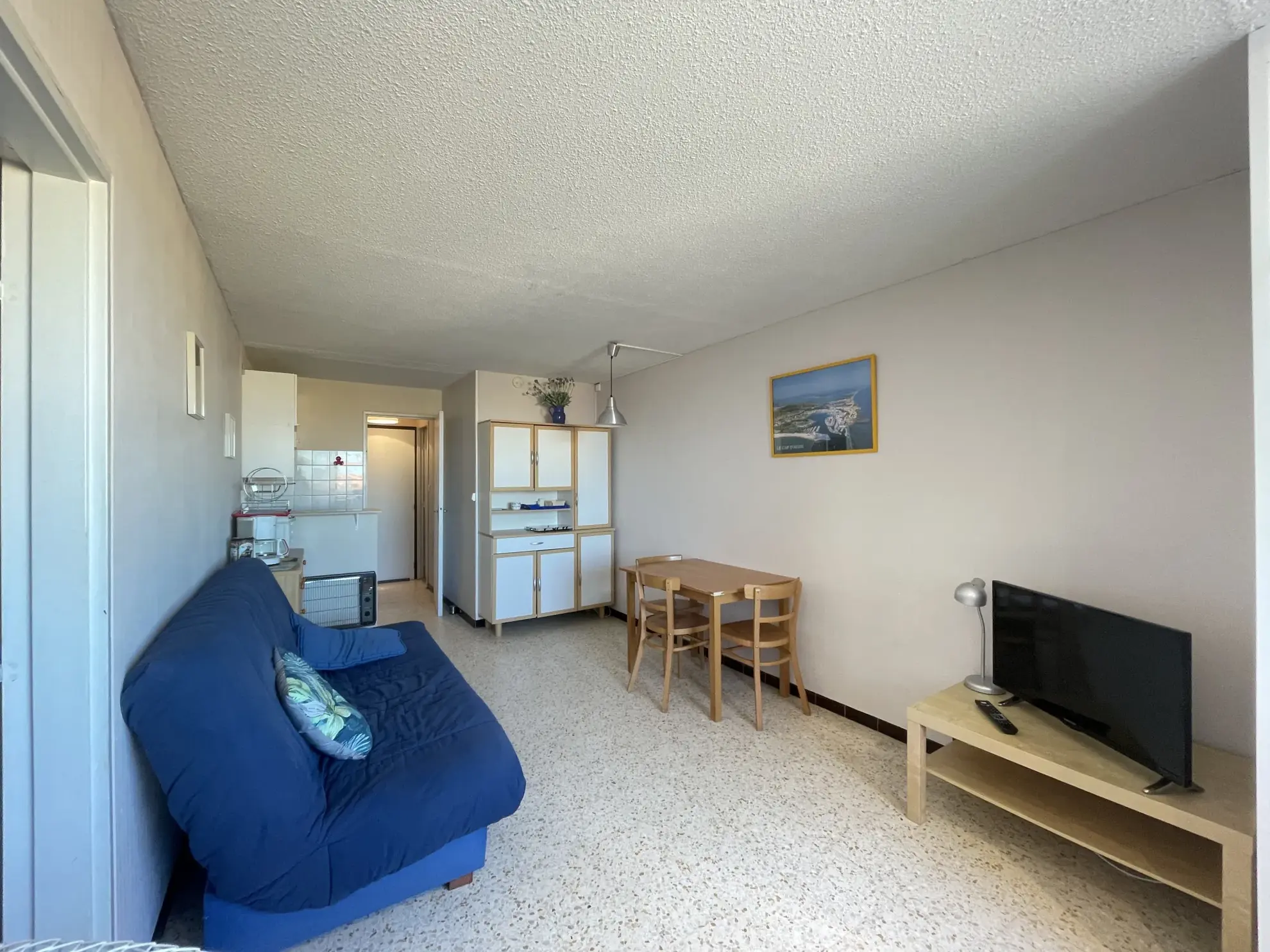 Appartement T2 au Cap d’Agde avec vue dégagée et parking privé 